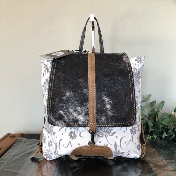 Myra Bloom Bleach Backpack Bag Purse NWT - Picture 2 of 7